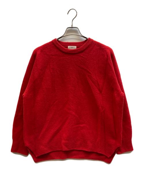 IENA（イエナ）IENA (イエナ) POOGINOOK WOOL クルーネックラグランプルオーバー レッド サイズ:-の古着・服飾アイテム