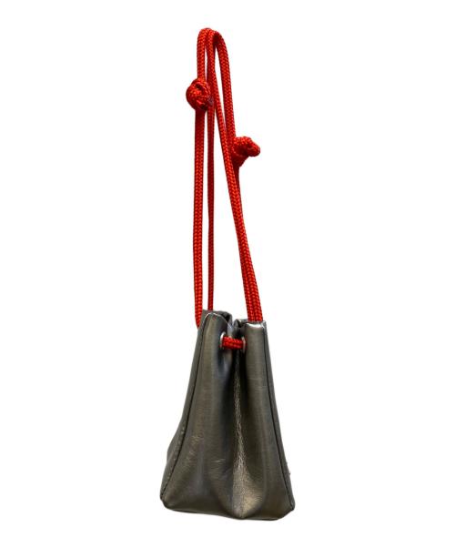 GRAIN（グレイン）GRAIN (グレイン) 2wayボックスミニショルダー #Parakeet シルバーの古着・服飾アイテム