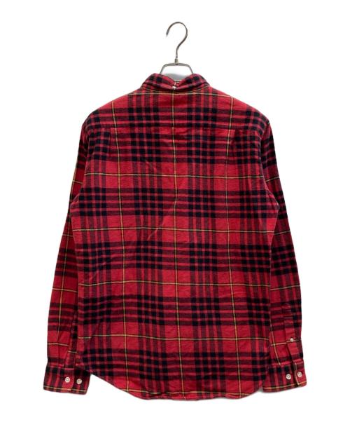 SUPREME（シュプリーム）Supreme (シュプリーム) Tartan Flannel Shirt レッド サイズ:Ⅿの古着・服飾アイテム
