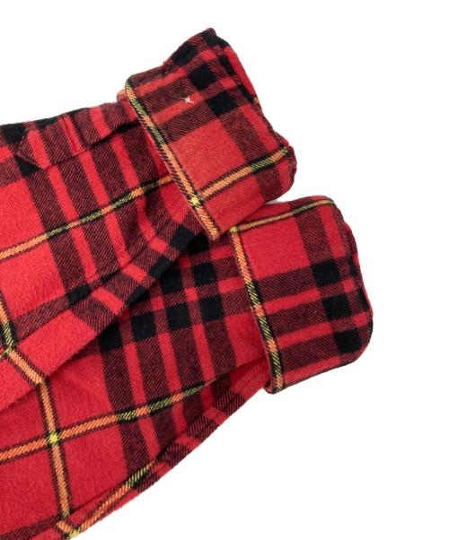 SUPREME（シュプリーム）Supreme (シュプリーム) Tartan Flannel Shirt レッド サイズ:Ⅿの古着・服飾アイテム