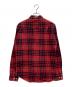 Supreme (シュプリーム) Tartan Flannel Shirt レッド サイズ:Ⅿ：7000円