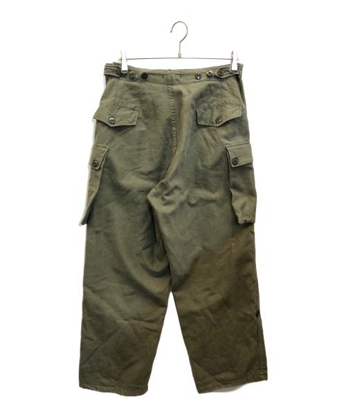MILITARY（ミリタリー）MILITARY (ミリタリー) ダブルフェイスカーゴパンツ カーキ サイズ:78×80の古着・服飾アイテム
