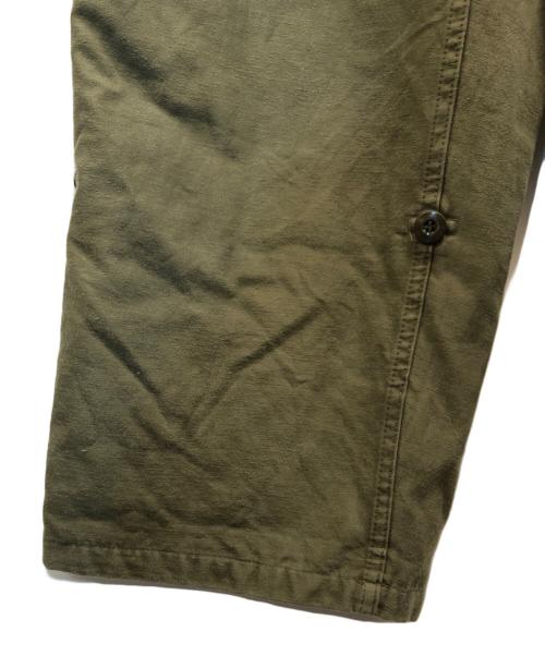 MILITARY（ミリタリー）MILITARY (ミリタリー) ダブルフェイスカーゴパンツ カーキ サイズ:78×80の古着・服飾アイテム