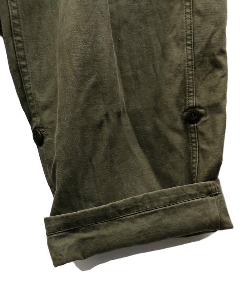 MILITARY（ミリタリー）MILITARY (ミリタリー) ダブルフェイスカーゴパンツ カーキ サイズ:78×80の古着・服飾アイテム