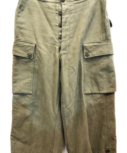MILITARY（ミリタリー）MILITARY (ミリタリー) ダブルフェイスカーゴパンツ カーキ サイズ:78×80の古着・服飾アイテム