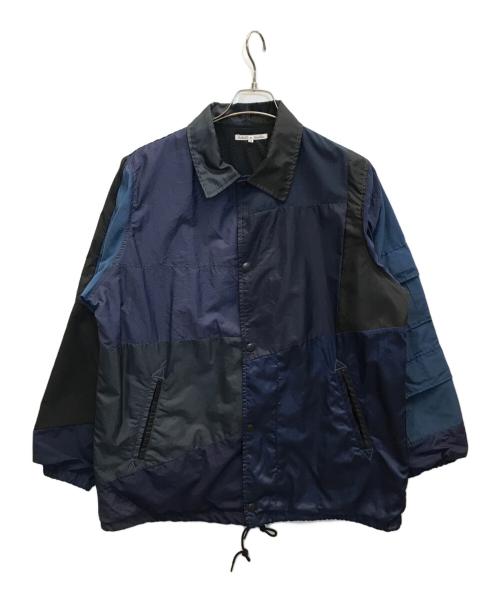 Rebuild by Needles（リビルドバイニードルス）Rebuild by Needles (リビルドバイニードルス) 再構築コーチジャケット ネイビー サイズ:Mの古着・服飾アイテム
