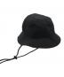COMES AND GOES（カムズアンドゴーズ）の古着「nylon ripstop flat hat」｜ブラック
