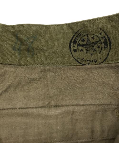 French Army（フランス軍）French Army (フレンチアーミー) M-47 最初期 フィールドカーゴパンツ カーキグリーン サイズ:48の古着・服飾アイテム