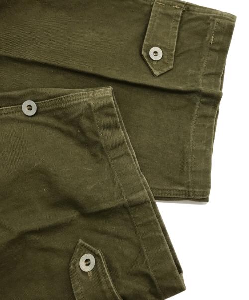 French Army（フランス軍）French Army (フレンチアーミー) M-47 最初期 フィールドカーゴパンツ カーキグリーン サイズ:48の古着・服飾アイテム