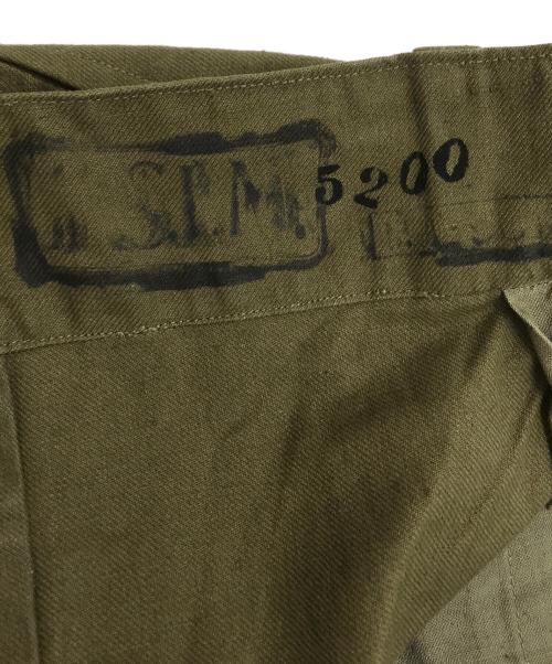 French Army（フランス軍）French Army (フレンチアーミー) M-47 フィールドカーゴパンツ オリーブ サイズ:100Mの古着・服飾アイテム
