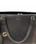 GUCCI (グッチ) インターロッキングG 2WAYショルダーバッグ ブラック：28000円