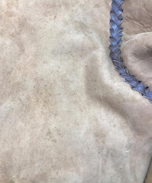 I.S.（アイエス）I.S. (アイエス) ムートンジャケット ブラウン サイズ:Mの古着・服飾アイテム