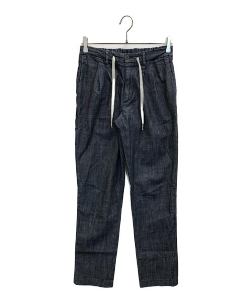 DEVORE Incipit（デヴォレ・インチピット）DEVORE Incipit (デヴォレ・インチピット) 別注シャンブレーイージースラックス インディゴ サイズ:Sの古着・服飾アイテム