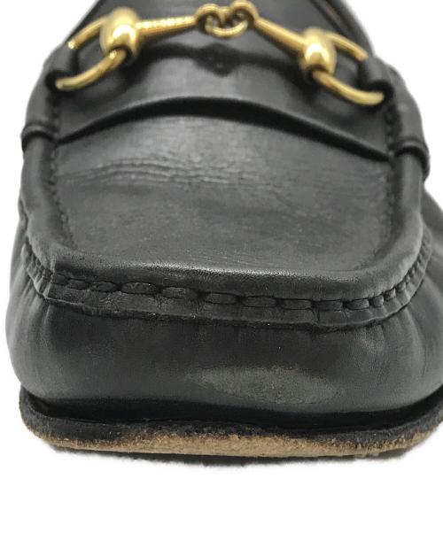 POLPETTA（ポルペッタ）POLPETTA (ポルペッタ) ビットローファー ブラック サイズ:40の古着・服飾アイテム