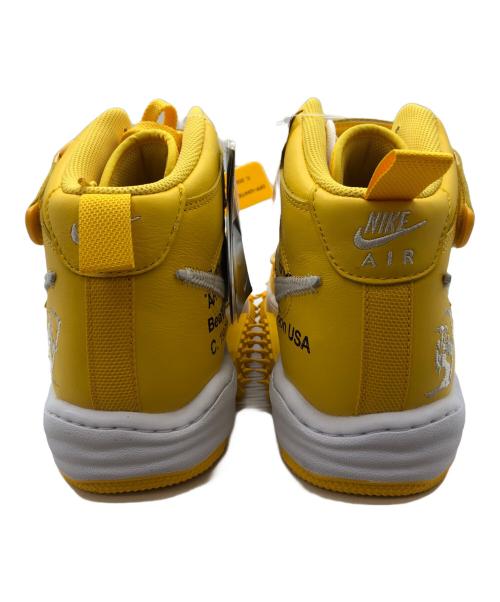NIKE（ナイキ）NIKE (ナイキ) OFFWHITE (オフホワイト) ハイカットスニーカー ホワイト×イエロー サイズ:29 未使用品の古着・服飾アイテム