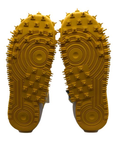 NIKE（ナイキ）NIKE (ナイキ) OFFWHITE (オフホワイト) ハイカットスニーカー ホワイト×イエロー サイズ:29 未使用品の古着・服飾アイテム