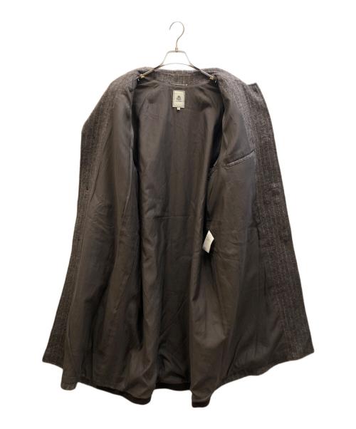 MANDO（マンドー）MANDO (マンドー) 切替ステンカラーコート ブラウン サイズ:2の古着・服飾アイテム