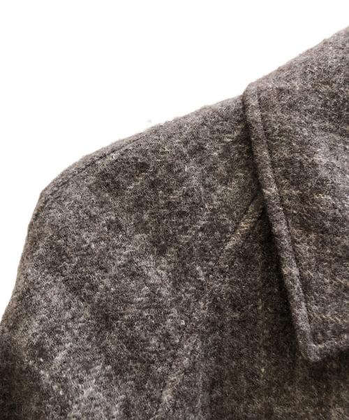 MANDO（マンドー）MANDO (マンドー) 切替ステンカラーコート ブラウン サイズ:2の古着・服飾アイテム