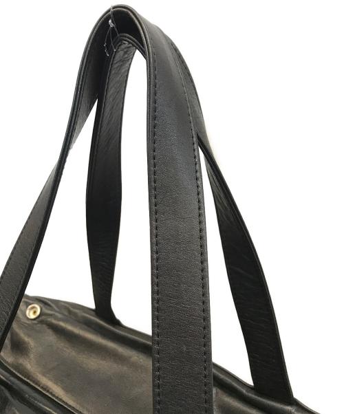 UNDERCOVERISM（アンダーカバーイズム）UNDERCOVERISM (アンダーカバーイズム) ライダーストートバッグ ブラックの古着・服飾アイテム