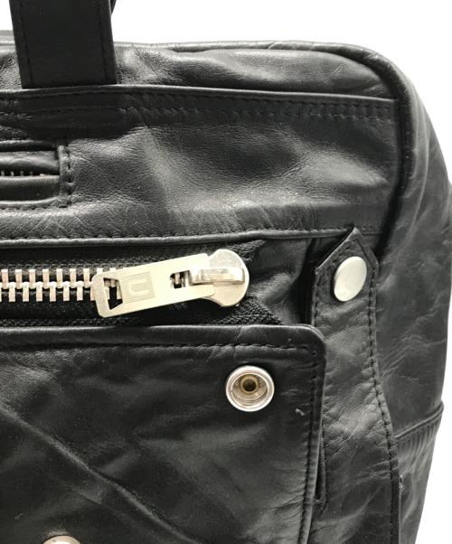 UNDERCOVERISM（アンダーカバーイズム）UNDERCOVERISM (アンダーカバーイズム) ライダーストートバッグ ブラックの古着・服飾アイテム