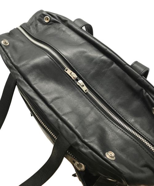 UNDERCOVERISM（アンダーカバーイズム）UNDERCOVERISM (アンダーカバーイズム) ライダーストートバッグ ブラックの古着・服飾アイテム