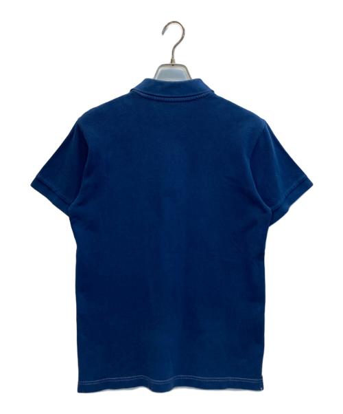 Porter Classic（ポータークラシック）Porter Classic (ポータークラシック) P.C INDIGO POLO SHIRT - Beat (BA) インディゴ サイズ:XSの古着・服飾アイテム