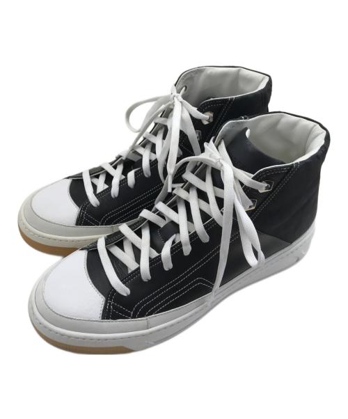 BUSCEMI（ブシェミ）BUSCEMI (ブシェミ) ハイカットスニーカー ブラック サイズ:43の古着・服飾アイテム