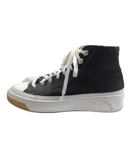 BUSCEMI（ブシェミ）BUSCEMI (ブシェミ) ハイカットスニーカー ブラック サイズ:43の古着・服飾アイテム