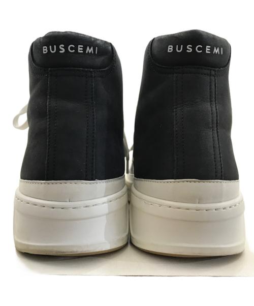 BUSCEMI（ブシェミ）BUSCEMI (ブシェミ) ハイカットスニーカー ブラック サイズ:43の古着・服飾アイテム