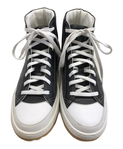BUSCEMI（ブシェミ）BUSCEMI (ブシェミ) ハイカットスニーカー ブラック サイズ:43の古着・服飾アイテム