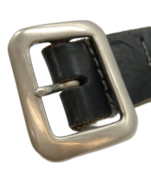 SUGAR CANE（シュガーケーン）SUGAR CANE (シュガーケーン) スタッズレザーベルト ブラックの古着・服飾アイテム