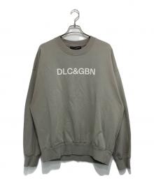 DOLCE & GABBANA（ドルチェ＆ガッバーナ）の古着「ロゴプリント クルーネックスウェット」｜グレー