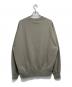 DOLCE & GABBANA (ドルチェ＆ガッバーナ) ロゴプリント クルーネックスウェット グレー サイズ:M：19000円