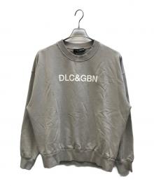 DOLCE & GABBANA（ドルチェ＆ガッバーナ）の古着「プリントクルーネックスウェット」｜グレー