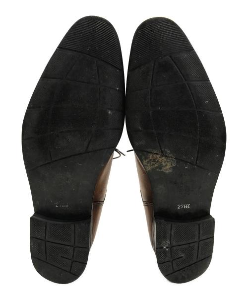 REGAL（リーガル）REGAL (リーガル) ストレートチップシューズ ブラウン サイズ:27の古着・服飾アイテム