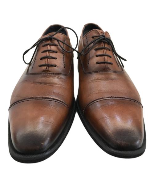 REGAL（リーガル）REGAL (リーガル) ストレートチップシューズ ブラウン サイズ:27の古着・服飾アイテム