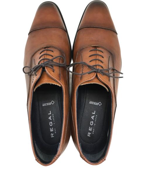 REGAL（リーガル）REGAL (リーガル) ストレートチップシューズ ブラウン サイズ:27の古着・服飾アイテム