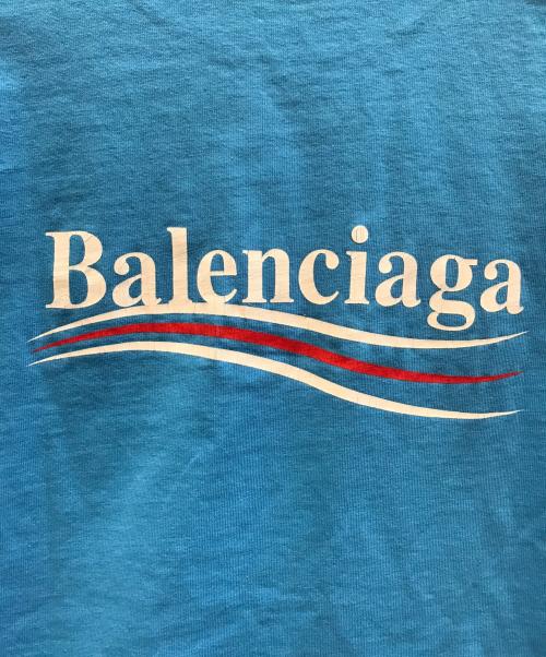 BALENCIAGA（バレンシアガ）BALENCIAGA (バレンシアガ) Political Campaign Tee ブルー サイズ:XXSの古着・服飾アイテム