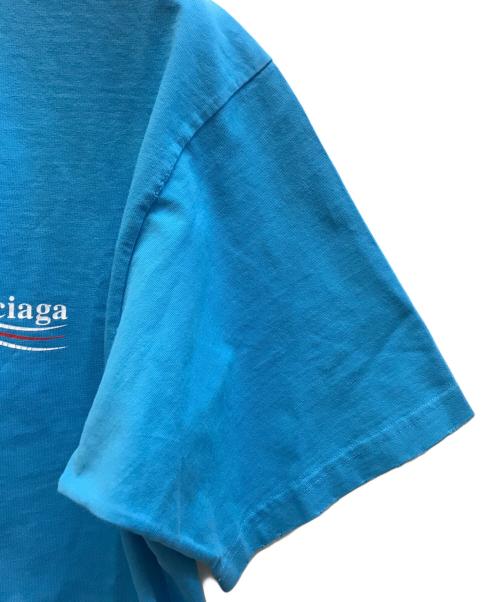 BALENCIAGA（バレンシアガ）BALENCIAGA (バレンシアガ) Political Campaign Tee ブルー サイズ:XXSの古着・服飾アイテム