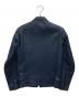 ADDICT CLOTHES (アディクト クローズ) AD-07/シープレザーライダースジャケット ブルー サイズ:36：65000円
