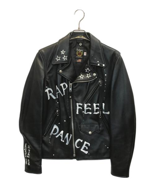 Schott（ショット）Schott (ショット) ONEMADE (ワンメイド) LAMB RIDERS ブラック サイズ:38の古着・服飾アイテム