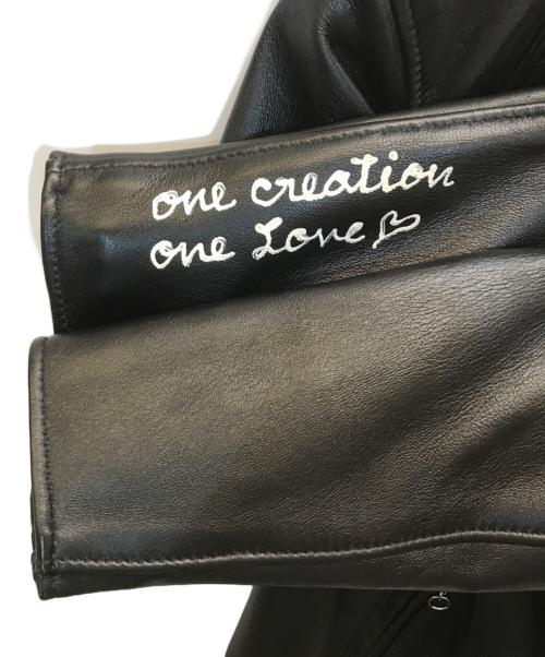 Schott（ショット）Schott (ショット) ONEMADE (ワンメイド) LAMB RIDERS ブラック サイズ:38の古着・服飾アイテム