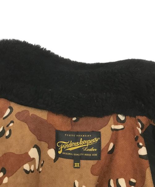 FINDERS KEEPERS（ファインダーズ キーパーズ）FINDERS KEEPERS (ファインダーズ キーパーズ) FK-GRIZZLY JKT ブラック サイズ:Mの古着・服飾アイテム