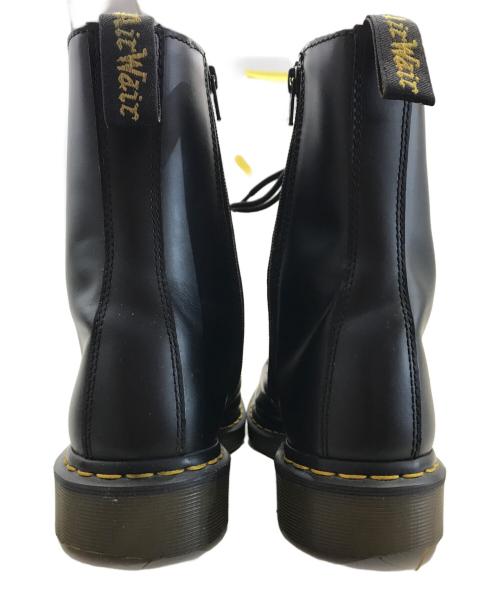 Dr.Martens（ドクターマーチン）Dr.Martens (ドクターマーチン) YOHJI YAMAMOTO (ヨウジヤマモト) 10EYE STEEL BOOTS ブラック サイズ:UK7の古着・服飾アイテム