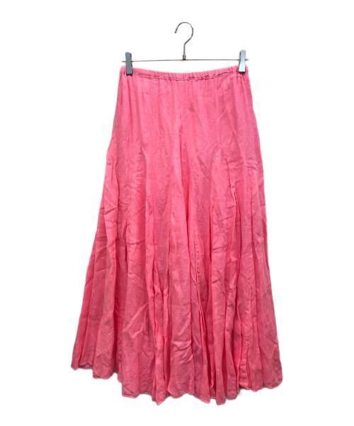 CP Shades（シーピーシェイズ）CP Shades (シーピーシェイズ) Ron Herman (ロンハーマン) リネンスカート ピンク サイズ:XSの古着・服飾アイテム