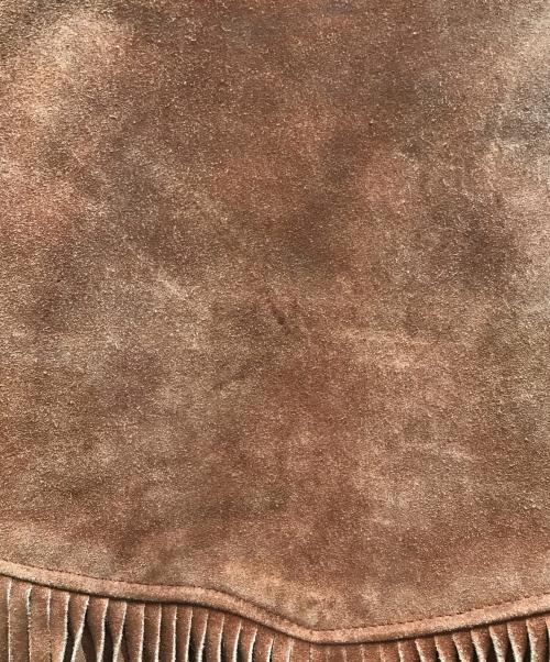 Schott（ショット）Schott (ショット) フリンジレザージャケット ブラウン サイズ:34の古着・服飾アイテム