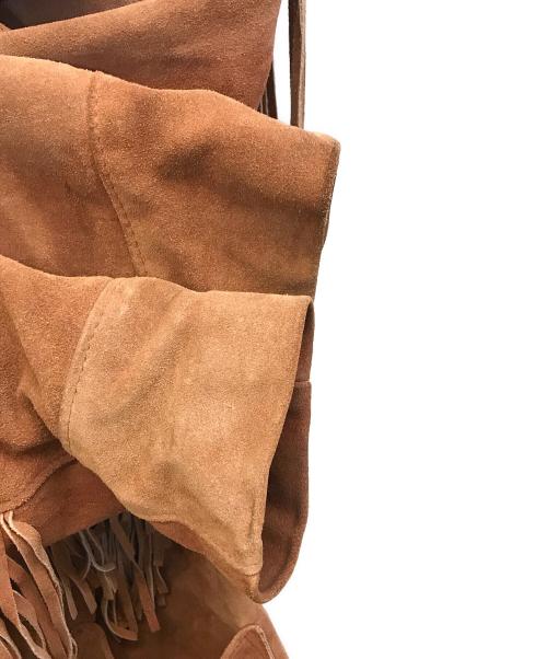 Schott（ショット）Schott (ショット) フリンジレザージャケット ブラウン サイズ:34の古着・服飾アイテム