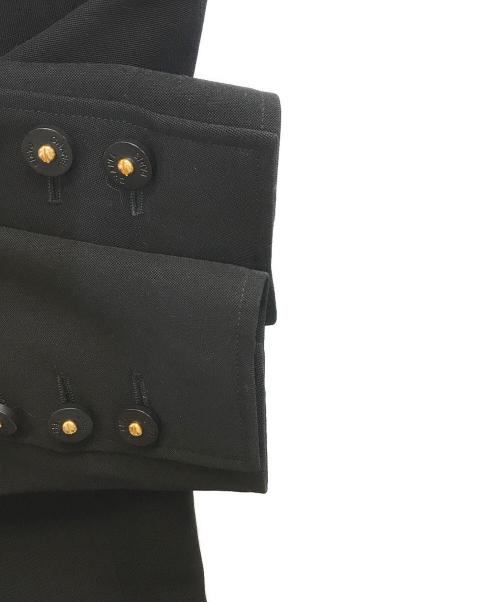 CHANEL（シャネル）CHANEL (シャネル) ウールテーラードジャケット ブラック サイズ:40の古着・服飾アイテム