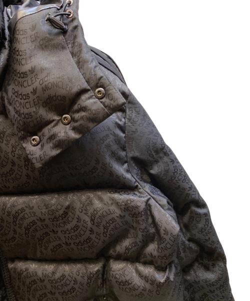 MONCLER（モンクレール）MONCLER (モンクレール) adidas (アディダス) Alpbach ダウンジャケット ブラック サイズ:2 未使用品の古着・服飾アイテム