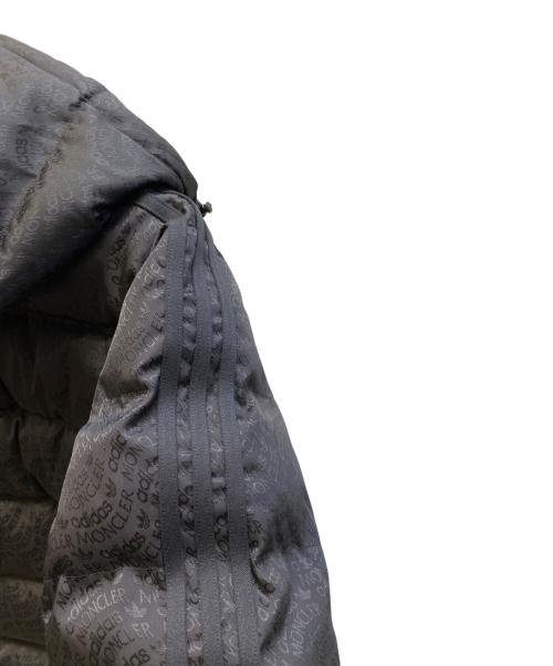 MONCLER（モンクレール）MONCLER (モンクレール) adidas (アディダス) Alpbach ダウンジャケット ブラック サイズ:2 未使用品の古着・服飾アイテム